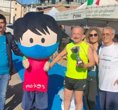 Premiazione dottor Gaetano Sposaro, Vincitore della categoria SM-70